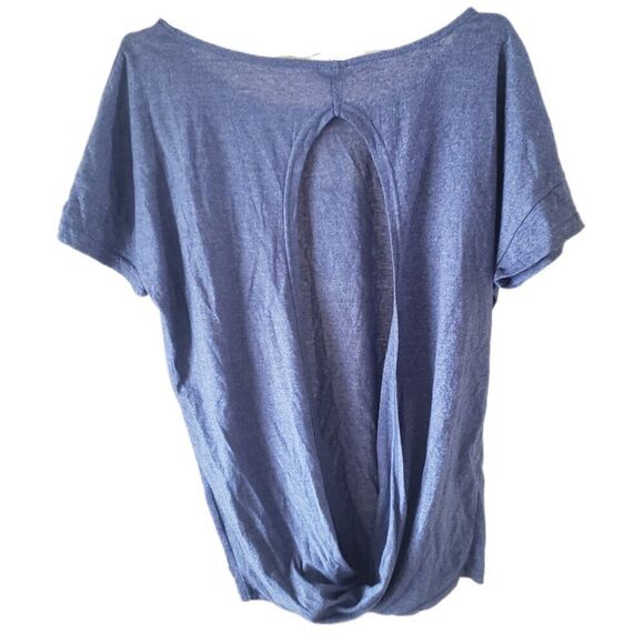Brand New Bench Wrap Blue Short Sleeve Activewear Top - Picture 2 of 3